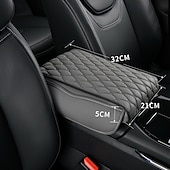 economico Organizzazione spazi-Bracciolo in memory foam per auto, cuscino per console centrale con tasca portaoggetti, porta telefono, scatola per fazzoletti, supporto per gomiti per il comfort di guida