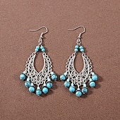 cheap Earrings-1 Pair Earrings For Women&#039;s Street Date Beach Alloy Vintage Style