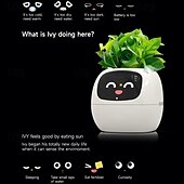 cheap Tool Accessories-Smart Flowerpots,Smart Pet Planter,Ai Planter,Intelligent Flowerpots,Multiple Expressions,7 Smart Sensors, and Ai Chips Make Raising Plants Easy and Fun for Living Room,Plant-Free