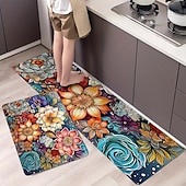 cheap Rugs &amp; Mats &amp; Carpets-Sunflower Series Long Kitchen Mat - Non-Slip, Stain-Resistant, Absorbent Rug for Entryway &amp; Home Use