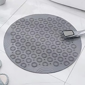 cheap Anti-slip Bath Tub Mat-Shower Mat, Round Shower Stall Mat, PVC Bathtub Mat, Non Slip Bath Mat with Suction Cups and Drain Holes, Machine Washable for Bathroom Bathtub Swimming Pool