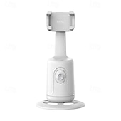 cheap Phone Holder-Manufacturer intelligent AI face recognition 360  cell phone head Jitterbug live self-timer panoramic follow shot anti-shake