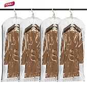 Χαμηλού Κόστους Τσάντες Αποθήκευσης-Κρεμαστές σακούλες στεγανοποίησης κενού αέρος taili, τσάντα εξοικονόμησης χώρου για ρούχα, κοστούμια και σακάκια, οργανωτές ντουλαπιών, ταξίδια, χειροκίνητες ή ηλεκτρικές (χωρίς αντλία αέρα)