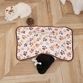 billige Hundesofatrekk-kattetepper for innekatter, ultramykt kjæledyrteppe til sengeunderlag, oppvarmede kattesenger, premium flanellduk selvoppvarmende kjæledyrpute for katter og hunder, koselig og beroligende katteteppe