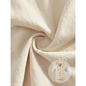 voordelige heren overhemd met knopen-Voor heren Overhemd met knopen Overhemd met capuchon Zwart Wit khaki Grijs Licht Blauw Korte mouw Effen / effen kleur Capuchon Vakantie Casual Capuchon Kleding Polyester Modieus