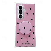 cheap Samsung Cases-Phone Case For Samsung Galaxy Z Fold 7 Z Fold 6 Z Fold 5 Z Fold 4 Back Cover with Stand Holder Shockproof Retro TPU PU Leather