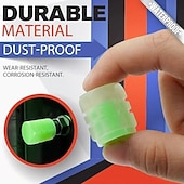 voordelige Voertuigservice-16 stuks universele fluorescerende ventieldoppen, lichtgevende luchtventieldoppen voor motorfietsen, e-bikes, scooters, auto's, vacuümbanden, lichtgevende ventieldoppen