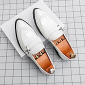 billige Loafers-herresko i skinnende gull – metalliske slip-on-sko til bryllup, kveldsgallaer og forestillinger