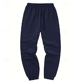 cheap Sweatpants-5PCS Men&#039;s Sweatpants Joggers Trousers Casual Pants Running Pants Pocket Elastic Waist Drawstring Plain Comfort Full Length Outdoor Daily Simple Classic Style