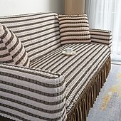 cheap Sofa Cover-3D Bubble Lattice Elegant Stretch Sofa Cover Loveseat Cover Couch Cover Spandex Elastic Sofa Slipcover Protector with Skirt