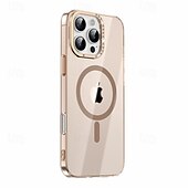 Недорогие Чехлы для iPhone-телефон Кейс для Назначение айфон 16 айфон 16 про айфон 16 про макс айфон 15 iPhone 15 Pro Max Кейс на заднюю панель со стендом Магнитный Поддержка беспроводной зарядки Ретро ПК
