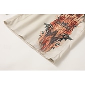economico gamba larga e vita alta-Per donna Pantaloni Pantaloni Palazzo Moda Boho Lunghezza intera Vita Alta Floreale Elastico in vita Comodo Confortevole Micro-elastico Streetwear Abbigliamento quotidiano Uscire Cachi Estate