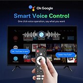 billige TV-bokser-Mortal TV-boks T1mini Android 14 Voice Chromecast TV Rockchip 3518 flerkjerne 4K Wifi6 BT5.0 16 GB USB 3.0 videospill dekoder