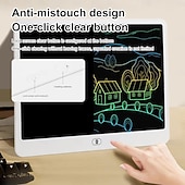 halpa Koristevalot-11,5 tuuman LCD-kirjoitusalusta, piirustuslauta, teini-ikäisille tytöille ja pojille, 8-vuotiaille ja sitä vanhemmille, syntymäpäivälahjat kaikille ikäryhmille, pyyhittävä kirjoitusalusta