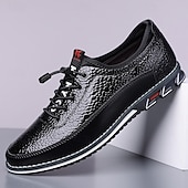 abordables Baskets-Baskets décontractées en similicuir texturé pour homme – chaussures à lacets légères pour la marche quotidienne, les voyages et le style urbain du week-end