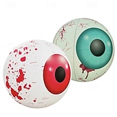 levne Halloween venku-1 ks halloween 40/60cm nafukovací vzduchový model rgb oční dekorační lampa vnitřní a venkovní nádvoří zahradní párty hororová a podivná atmosféra dekorační světla