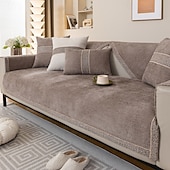 billige Hundesofatrekk-Helårs sofatrekk til hund moderne tweed vevd chenille sklisikkert sofatrekk kjæledyrvennlig