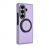 halpa Samsung-kotelot-puhelin Etui Käyttötarkoitus Samsung Galaxy Z-taitto 7 Z Taita 6 Z Fold 5 Z Fold 4 Z Fold 3 Lompakkokorttikotelo Tukee langatonta latausta Tukijalka Iskunkestävä Retro TPU PU-nahka
