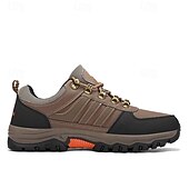 頑丈なトレッドを備えたメンズアウトドアハイキングシューズ、ウォーキング、キャンプ、荒野の旅行に最適な通気性のあるトレイルスニーカー お買い得  メンズスニーカー-頑丈なトレッドを備えたメンズアウトドアハイキングシューズ、ウォーキング、キャンプ、荒野の旅行に最適な通気性のあるトレイルスニーカー