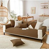 お買い得  ソファカバー-ペット用ヘリンボーンシェニールソファカバー 防水・防汚生地 ペットに優しいソファカバー