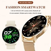 abordables Relojes inteligentes-Watch3 Pro Reloj inteligente 1.3 pulgada Smartwatch Reloj elegante Bluetooth Podómetro Recordatorio de Llamadas Seguimiento de Actividad Seguimiento del Sueño Monitor de Pulso Cardiaco Compatible con