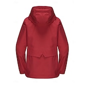 billiga Trenchcoats-Dam Trenchcoat Hoodiejacka Bekväm Andningsfunktion Dragkedja Ficka Ledigt Slät Semester Gata Dagliga kläder Utekväll Dragkedja Normal Luvtröja Normal Långärmad Ytterkläder Svart Gul Vin Vår Höst