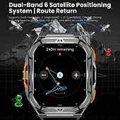 abordables Montres connectées-X5 Montre intelligente 1.96 pouce Smartwatch Montre Connectée Bluetooth Rappel d&#039;appel Moniteur d&#039;Activité Moniteur de Fréquence Cardiaque Rappel sédentaire Trouver mon Appareil Compatible avec