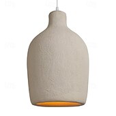 tanie Światła wiszące-Lampa wisząca wabi sabi w stylu orientalnym, wysokość 51 cm, ciepłe białe światło, e26 e27, regulowany łańcuszek