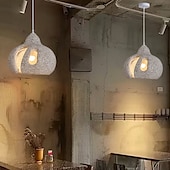 economico Luci Isola cucina-Lampadario a sospensione in metallo in stile moderno, paralume per lampada a sospensione con personalità creativa, apparecchi di illuminazione per la decorazione della camera da letto e del soggiorno