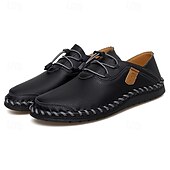 preiswerte Sneaker für Herren-Lässige Slip-On-Schuhe mit Mokassin für Herren – weiche Sohle, handgenähtes Design für Komfort beim Autofahren, Reisen und im Alltag