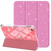 abordables Fundas iPad-Tableta Carcasa Funda Para Apple iPad 10.9&#039;&#039; 10 ipad 9th 8th 7th Generation 10.2 inch Portalápiz Soporte triple Protector de cuerpo completo Brillante TPU Cuero de PU