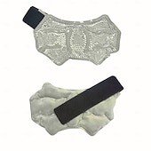 お買い得  キャンプ用品-再利用可能な医療グレードの足首1個&amp;amp;膝圧縮ジェルビーズバッグ - 柔らかくてふかふかの冷温リラックス、調節可能なストラップ付き、痛みを和らげるジェルビーズを広げる脚サポート&amp;amp;筋肉の回復