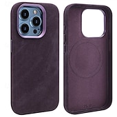 economico Cover per iPhone-telefono Custodia Per iPhone 16 15 14 Pro Max iPhone 13 Pro Max Copertura Posteriore Magnetico Resistente agli urti Retrò TPU Pelle PU