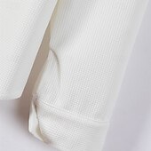abordables Manteaux &amp; vestes-Homme Veste Légère Veste gaufrée Veste Décontractée Vacances Quotidien Respirant Avec Poches Printemps Automne Uni Mode Classique Revers Régulier Noir Blanche Vin Vert foncé Kaki Veste