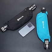 abordables Bolsas de running-Bolsa de cintura Riñonera para correr Riñonera deportiva para Maratón Correr Corriendo Bolsas de Deporte Ligero Antirrobo Resistente al Agua Con compartimentos Nailon Hombre Mujer Bolsa para correr