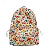 abordables Sacs à dos pour Enfants et Adolescents-Sac à dos mignon à imprimé animal pour filles – sac d&#039;école à motifs de renard et d&#039;ours de la forêt avec plusieurs poches pour les enfants et les adolescents