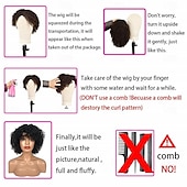cheap Human Hair Capless Wigs-Curly Human Hair Wig With Bangs 100% Brazilian Human Hair Curly Wigs Scalp Full Machine Made Wig for Black Women L Curly Wigsn Human Hair Natural Color