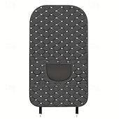 cheap Car Seat Covers-2 PCS Durable Car Seat Protector Anti-Soil Black Faux Leather Car Seat Back Protector with Diamond Stitch Design Car Seat Covers Easy-Clean for Rear Seats Seat Protection