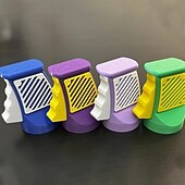 זול כלי אוכל ומטבח-פותחן קופסאות מודפס בתלת מימד ביד אחת, פותחן לשוניות קל ומגן שתייה, מסיר לשוניות מאלומיניום למשקאות, בירה וסודה