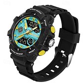 abordables Relojes digitales-SANDA Mujer Hombre Reloj Digital Al Aire Libre Deportes Moda Reloj Casual Luminoso Calendario Fecha Semana IMPERMEABLE Silicona Reloj