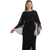 voordelige Cape-capelets voor vrouwen chiffon capes sjaals en omslagdoeken voor avondjurken bruiloft capes cover-up