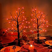 abordables Luces decorativas-árbol de Navidad Sin Cuerdas ON / OFF día de Gracias Víspera de Todos los Santos USB 1 PC