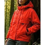 halpa Vedenpitävät takit-Naisten Tuulitakki Vaellustakki Sadetakki Ulko- Vedenkestävä Tuulenkestävä Kevyt Vaellusasut Vaellusvaatteet Kevät Syksy Topit Telttailu / Retkely / Luolailu Juoksu Musta Valkoinen Keltainen