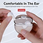 preiswerte TWS Echte kabellose Kopfhörer-Lenovo LP80 True Wireless Kopfhörer TWS Ohrhörer In-Ear Bluetooth 5.0 Stereo mit Ladebox eingebautem Mikrofon für Apple Samsung Huawei Xiaomi Mi Alltagsgebrauch Reisen Radfahren Handy