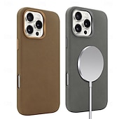お買い得  iPhone用ケース-電話 ケース 用途 iPhone 16 iPhone 16プロ iPhone 16 Proマックス iPhone15 iPhone 15 Pro Max バックカバー 磁石バックル 耐衝撃 レトロ風 TPU PUレザー