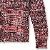 economico Maglioni Cardigan da uomo-Per uomo Felpa Cardigan A Coste Maglia Top Regolari Lavorato a maglia Semplice Colletto ripiegato Vacanza Moda Casuale Abbigliamento quotidiano Abbigliamento Primavera &amp; Autunno Nero Rosso M L XL