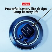 お買い得  ワイヤレスヘッドホン-レノボ LP15 TWSトゥルーワイヤレスヘッドフォン 耳の中 Bluetooth 5.3 ステレオ 充電ボックス付き 内蔵マイク のために Apple Samsung Huawei Xiaomi MI 日常使用 旅行 サイクリング 携帯電話