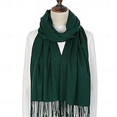 billige Sjal-Pashmina-sjal, sjal til kvinner, stort vinterskjerf, myke sjal og sjal til aftenkjoler, sjal til bryllup
