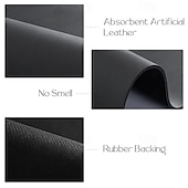 voordelige Keukenopslag-Superabsorberende afdruipmat voor de keuken, bekermat, droogt snel, antislip, gemakkelijk schoon te maken, beschermt het aanrechtblad tegen water, hitte en morsen.