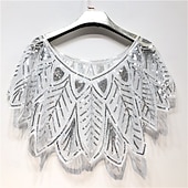 cheap Wedding Guest Wraps-Women&#039;s Wrap Elegant Sun Protection Short Sleeve Lace Wedding Wraps With Crystals For Formal Summer